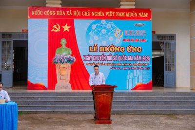HƯỞNG ỨNG NGÀY CHUYỂN ĐỔI SỐ QUỐC GIA NĂM 2025