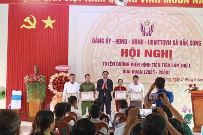 HỘI NGHỊ TUYÊN DƯƠNG ĐIỂN HÌNH TIÊN TIẾN LẦN THỨ I, GIAI ĐOẠN 2025 – 2030