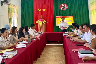 ✨ LỄ KẾT NẠP ĐẢNG VIÊN MỚI – DẤU MỐC TỰ HÀO✨