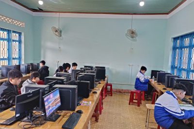 TRƯỜNG THCS NGUYỄN TRÃI TỔ CHỨC CÁC CUỘC THI IOE CẤP XÃ/PHƯỜNG VÀ VIOLIMPIC KHOA HỌC TỰ NHIÊN CẤP CỤM TRƯỜNG